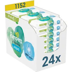 Pampers - Feuchttücher 'Harmonie Aqua' 1152 St. Tücher 24x48 St