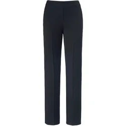 Le pantalon taille élastiquée coupe Cornelia Peter Hahn noir