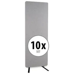 Pronomic DiviRoom-162 GY Raumtrenner 10x Set