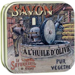 La Savonnerie de Nyons - Metallbox mit Seife 'Mühle' 155 g