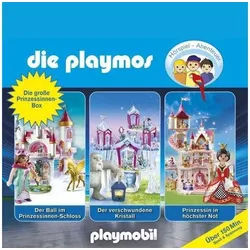 Hörspiel-CD Die Playmos Hörspiel-Box Prinzessinnen