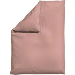 Schlafgut Bettdeckenbezug , Dunkelrosa , Textil , Uni , 155x220 cm , Textiles Vertrauen - Oeko-Tex®, AZO-frei, Bsci, Oeko-Tex® Standard 100 , pflegeleicht, atmungsaktiv, bügelleicht, schadstoffgeprüft, weiche und anschmiegsame Oberfläche, dicht gewebtes Garn , Heimtextilien, Bettwäsche & Leintücher, Bettwäsche, Satin-bettwäsche