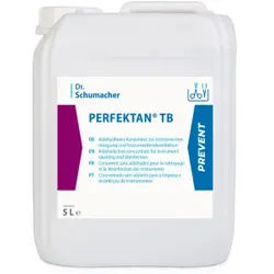 Dr. Schumacher PERFEKTAN TB Instrumentenreiniger, Zitronenduft, Aldehydfreies Konzentrat zur Instrumentendesinfektion und -reinigung, 5 Liter - Kanister