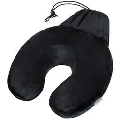 Memory Foam Travel Cushion w/Pouch