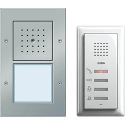 Gira Einfamilienhaus-Paket Audio, Aluminium, 049543