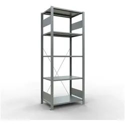 SCHULTE Lagertechnik Steckregal Fachbodenregal Stecksystem MULTIplus150, 2000 x 750 x 500 mm (HxBxT)