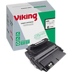 Viking 42X Kompatibel HP Tonerkartusche Q5942X Schwarz