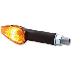 HIGHSIDER Smart Peak Bulb Indicator Body Schwarz / Linse Orange (Paar), Vorne & Hinten, gelb