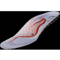 BOOTDOC BD Insoles DYNAMIC 5 High Arch, Weiss / Orange, 41