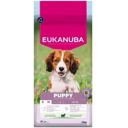 EUKANUBA Puppy&Junior Small/Medium Lamb&Rice 12kg