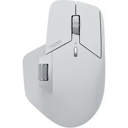 Rapoo MT760L - wiederaufladbare, kabellose Maus (Bluetooth, Funk) grau|weiß