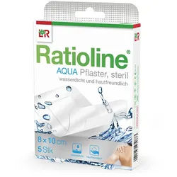 RATIOLINE aqua Duschpflaster Plus 8x10 cm steril 5 St