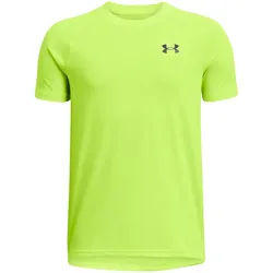 UNDER ARMOUR Tech 2.0 kurzarm Trainingsshirt Jungen 731 - high vis yellow/black L (149-160 cm)