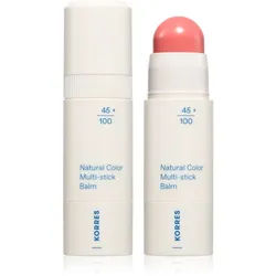 Korres Natural Color Multi-Stick Balm multifunktionelles Make-up für Gesicht und Lippen Farbton Petal Pink 4.5 g