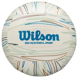 Wilson Volleyball Volleyball Shoreline Eco, Angenehmer Ballkontakt dank weicher 18-Panel-Oberfläche