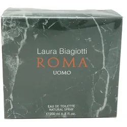 Laura Biagiotti Roma Uomo Eau De Toilette Spray 200ml - Elegance and Freshness 100 l Männer