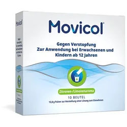 Movicol - Abführmittel gegen Verstopfung Zitrone Limone 10 St