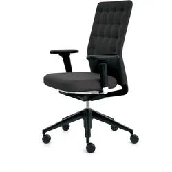 Vitra Bürodrehstuhl ID Trim schwarz, Designer Antonio Citterio, 59x99-110x66-79.5 cm