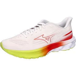Mizuno Herren Laufschuhe WAVE SKYRISE 7 J1GC2609-51 44.5 - White/Orange/Evening Primr - 44.5