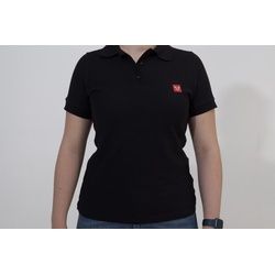 SW-Motech Polo-Shirt - Core Line. Schwarz. Damen. Größe M., schwarz