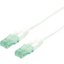 ROLINE 21453162 - Patchkabel Cat.6a UTP, weiß, 2 m