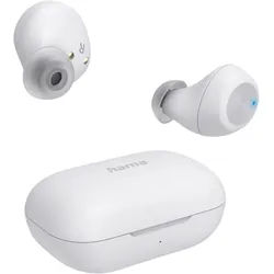 HAMA Kabellose Kopfhörer, Spirit Chop II, TWS, In-Ear, Equalizer, Weiß