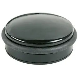 Albert & Co Bodentürstopper ALCO Türstopper 2851 10x4cm 1000g Metall/Gummi schwarz