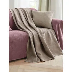 La housse coussin env. 50x50cm Hagemann beige