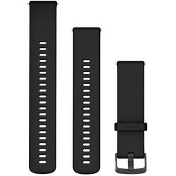 GARMIN Schnellwechsel-Armband | Silikon | Schwarz | 22 mm