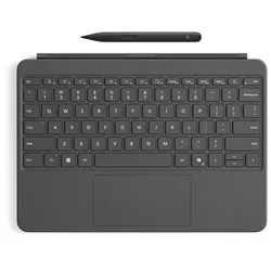 Surface Pro Keyboard - 12-inch - keyboard full size - with touchpad accelerometer - slate - with Slim Pen Input Device - Tastaturen - Grau