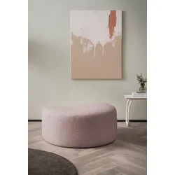 LeGer Home by Lena Gercke Hocker Isalie, in modernen Farben und verschiedenen Stoffen, gepolstert, kombinierbar mit XXL-Sessel ISALIE lila