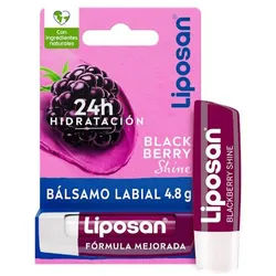 Loewe Lippenpflegemittel LIPOSAN BLACKBERRY SHINE Lippenbalsam 4.8 gr