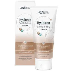 medipharma cosmetics Hyualuron Sanfte Bräune Körpercreme Creme 200 ml Unisex 200 ml Creme