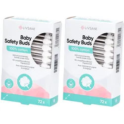 Livsane® Sicherheitswattestäbchen für Babys