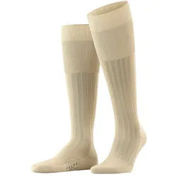 FALKE Kniestrümpfe Milano (1-Paar) aus merzerisierter Baumwolle weiß 45-46