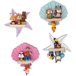 Mid.you Kinderregal , Multicolor , Holzwerkstoff , 4 Fächer , 17x17x5 cm , erweiterbar, Toniebox und tonies®-Figuren kompatibel , Babymöbel & Kindermöbel, Babyzimmer, Babyregale & Kinderregale