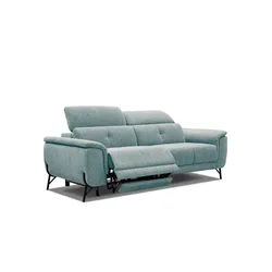 SOFA AVENA 3-Sitzer mit 1 Relaxfunktion, mintgrün