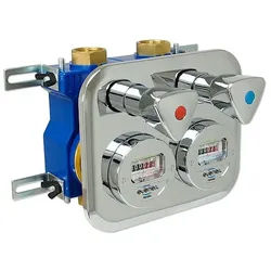 Wasserzähler-Montageblock ZENNER 2'' Komplett-Set 4-teilig - 5 % gespart