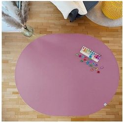 Sanosoft Spielmatte Sanosoft ovale Krabbelmatte 160x200cm Rosa rosa