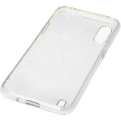 Hülle passend für Samsung Galaxy A01 - transparente Schutzhülle, Anti-Gelb Luftkissen Fallschutz Silikon Handyhülle robustes TPU Case