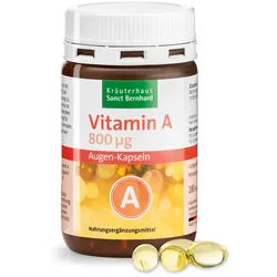 Vitamin-A-Augen-Kapseln 180 Kapseln - 74 g