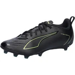 Puma Kinder Fussballschuhe ULTRA 6 PLAY FG/AG Jr 108533-02 34 - Puma Black-Fizzy Light-Green - 34