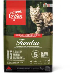 Orijen Tundra Katzentrockenfutter Sparpaket 2 x 5,4 Kilogramm