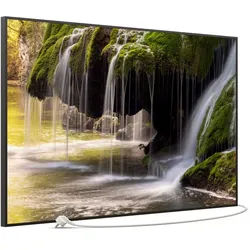 STEINFELD Heizsysteme Infrarotheizung Bild 900W, 120x74cm, Made in Germany, 7J Garantie, mit Thermostat, viele Motive schwarz