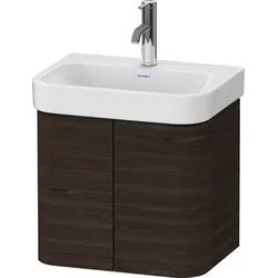 Duravit Happy D.2 Plus Waschtischunterbau wandhängend Nussbaum gebürstet Matt 475x350x415 mm - HP438 HP4384069690000