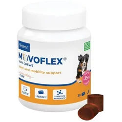 VIRBAC Movoflex L Weiche Kroketten für die Gelenke von Hunden über 35 kg – 30 Kroketten