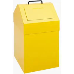 Abfalltrennung 45, stationär, RAL 1003/1003, 45 Ltr.