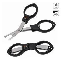 Savage Gear Sprengring Magic Folding Scissor Faltbare Sprengring Zange und Geflecht Schere