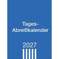 Athesia Kalenderverlag Tischkalender Tagesabreißkalender klein 2027
