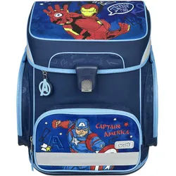 Scooli EasyFit Schulranzen, 5-teiliges Set Avengers